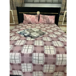 COPERTINA SINGOLA NIVEMESHOME LILLA 200X230 CON MOTIVO