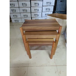 NİVEMESHOME LİZA CEVİZ ZİGON SEHPA