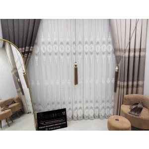 NIVEMESHOME MASAL 1/3 TENDA IN TULLE PILEATO DENSO APM