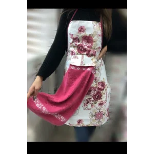 NİVEMESHOME Розовый бархатный кухонный фартук