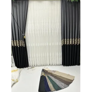 NİVEMESHOME PERA DSN:2753 1/3 SIK PİLELİ TÜL PERDE APM