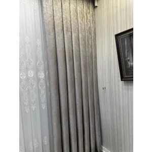 NİVEMESHOME PERA V-5401 1/3 SIK PİLELİ FON PERDE APM