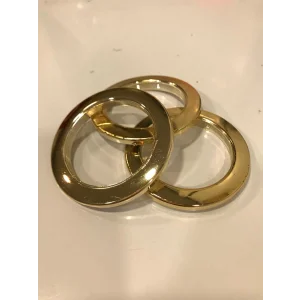 NİVEMESHOME VORHANG RINGE KAPSEL PLASTIK GOLD