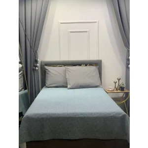 NIVEMESHOME PETROL 200X230 COPRILETTO SINGOLO DOPPIO