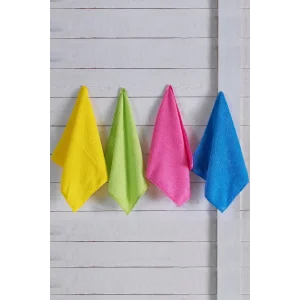 NİVEMESHOME SUNSHİNE 4 LÜ ASORTİ MİKROFİBER BEZ