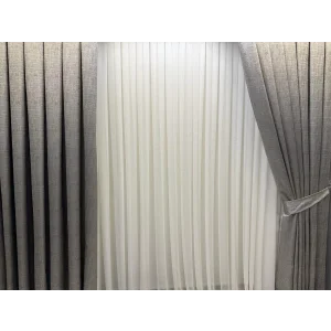 NİVEMESHOME SUMAY 1/3 SIK PİLELİ TÜL PERDE APM