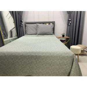 NIVEMESHOME الورقة الخضراء 160x230 غطاء سرير واحد شخصي
