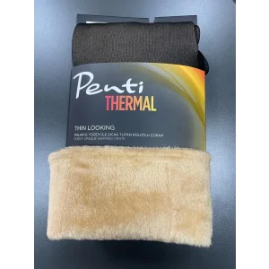 PENTİ THİN LOOKİNG TERMOAL KÜLOTLU ÇORAP SİYAH L-XL