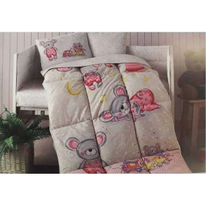 مجموعة نوم الطفل الفتاة الكريستالية من تيدي وشمامة