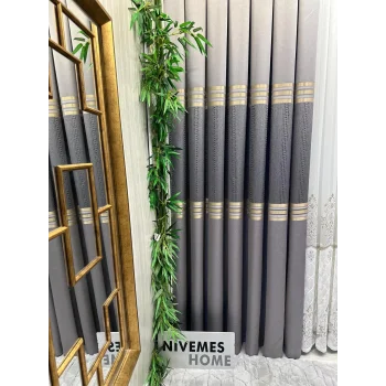 MIZRAKLI FT632256 V-5403 GRİ 1/3 SIK PİLE FON PERDE APM