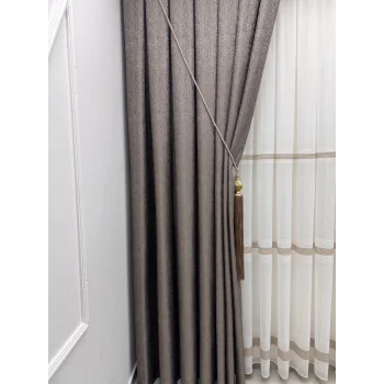 NİVEMESHOME ELİS ERDE 1/3 DİCITE PLİSE PERDE APM