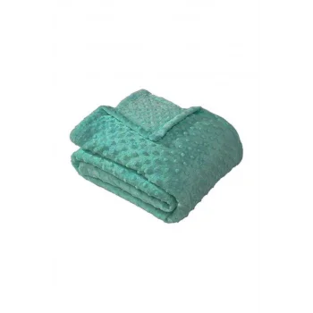 PEARLY AQUA SEA ÇİFT KİŞİLİK TOMURCUK SOFT BATTANİYE MERİNOS