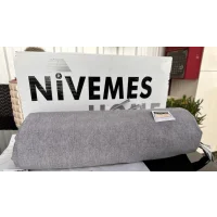 NİVEMESHOME BRANDA AÇIK GRİ BALKON PERDESİ