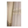 Nivemeshome Titanum Embroidered Cream 1/3 Dense Pile Tulle Curtain Apm