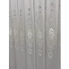 NİVEMESHOME ELİSYA 3812 GÜMÜŞ IŞILTI 1/2,5 PİLELİ  BAMBU TÜL PERDE
