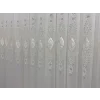 NİVEMESHOME ELİSYA 3812 GÜMÜŞ IŞILTI 1/2,5 PİLELİ  BAMBU TÜL PERDE