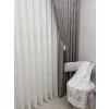 NİVEMESHOME  SAFİR BEYAZ 1/3 TÜL PERDE