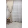 NİVEMESHOME  KONAK 1-0028 EKRU  1/3 PİLELİ TÜL PERDE