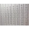 NİVEMESHOME NİSA 555 GÜMÜŞ 1/2,5  PİLELİ TÜL PERDE APM