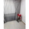 NİVEMESHOME FJ614617 V-60001 ARVEN GRİ 1/3 PİLELİ FON PERDE APM