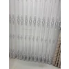 NİVEMESHOME SERAP GÜMÜŞ 1/3 PİLELİ BAMBU TÜL PERDE