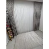 NİVEMESHOME  SEDEF GRİ  1/3 PİLELİ FON PERDE