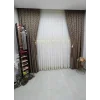 NİVEMESHOME CANSEL GOLD 1/3 PİLELİ TÜL PERDE