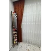 NİVEMESHOME 4528 ASEL  1/3 PİLELİ  TÜL PERDE APM