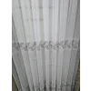NİVEMESHOME LALE GÜMÜŞ   1/3 PİLELİ  TÜL PERDE APM