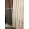 ALÇİN ANTRASİT-TURUNCU 1/3 SIK PİLE FON PERDE APM