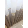 EFTELYA CAPPİCİNO 1/3 SIK PİLELİ TÜL PERDE APM