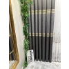 MIZRAKLI FT632256 V-2503 ANTHRACITE 1/3 DENSE PILE BACKDROP CURTAIN APM