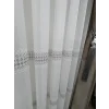 NİVEMESHOME 2075 MELODÍA V-GRİ 1/3 PILA BAMBÚ TÜL CORTINA