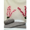 NİVEMESHOME 239 KİLİM GRİ HAVLU NURPAK