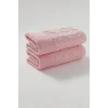 NİVEMESHOME 249 HAZAL ROSA JACQUARD HANDTUCH NURPAK