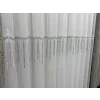 NİVEMESHOME 2571 V -105 REİNA GÜMÜŞ 1/3 PİLELİ BAMBU TÜL PERDE