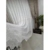 NİVEMESHOME 2572 EYLÜLZADE GOLD DETAY 1/3  PİLELİ TÜL PERDE APM