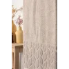 NİVEMESHOME 632 BEJ 90X150 HAZAL BANYO HAVLUSU NURPAK