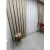 NİVEMESHOME AHU 1-0049P YARI DESENLİ 1/3 PİLELİ TÜL PERDE APM