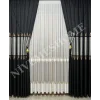 NİVEMESHOME ALTIN DOKULU 3480612 1/3 SIK PİLELİ TÜL PERDE APM