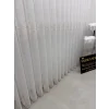 NİVEMESHOME GOLDEN FALL DSN:2503 V-117 PREMIUM EMBROIDERED 1/3 DENSE PILED TULLE CURTAIN APM
