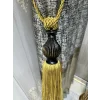 NIVEMESHOME GOLDEN FRINGED LEAD APARATUS CEILING GATHERING BRACE