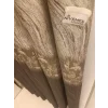 NİVEMESHOME ANTORYA COFFEE-STONE 1/3 TIGHT PILE CURTAIN FABRIC
