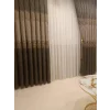 NİVEMESHOME ANTORYA COFFEE-STONE 1/3 TIGHT PILE CURTAIN FABRIC