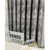 NİVEMESHOME ATA FT614168 V-2504 Антрацит 1/3 плотные жаккардовые занавеси APM
