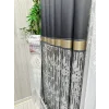 NİVEMESHOME ATA FT614168 V-2504 Антрацит 1/3 плотные жаккардовые занавеси APM