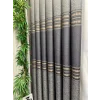 NİVEMESHOME FIRE FT614336 V_2540 ANTHRACITE 1/3 DENSE PILED BACKING CURTAIN APM