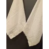 NİVEMESHOME BATİK DARİA CREAM EMBROIDERED TOWEL