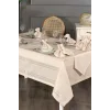NİVEMESHOME BEIGE 160*220 COLBER TABLECLOTH