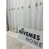 NİVEMESHOME BELLA 1/3 DİK PİLİLİ TÜL PERDE APM